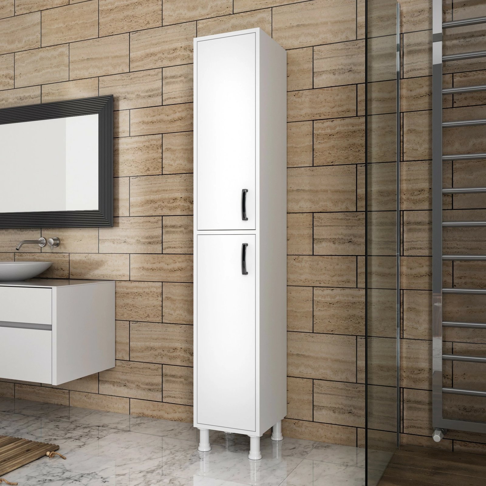 Dollap shumëpërdorimësh Hanah Home, M1 - 1100, i bardhë
