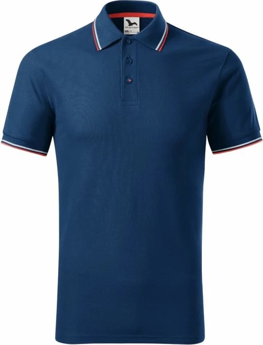 Fanellë polo për meshkuj Malfini, blu