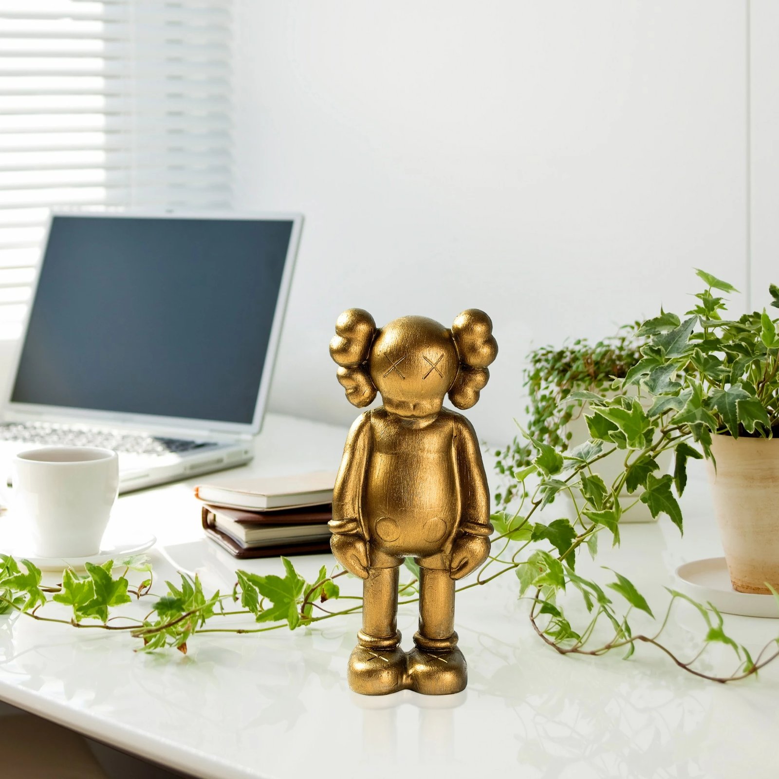 Objekt dekorativ Aberto Design, Yak-051, ngjyrë ari