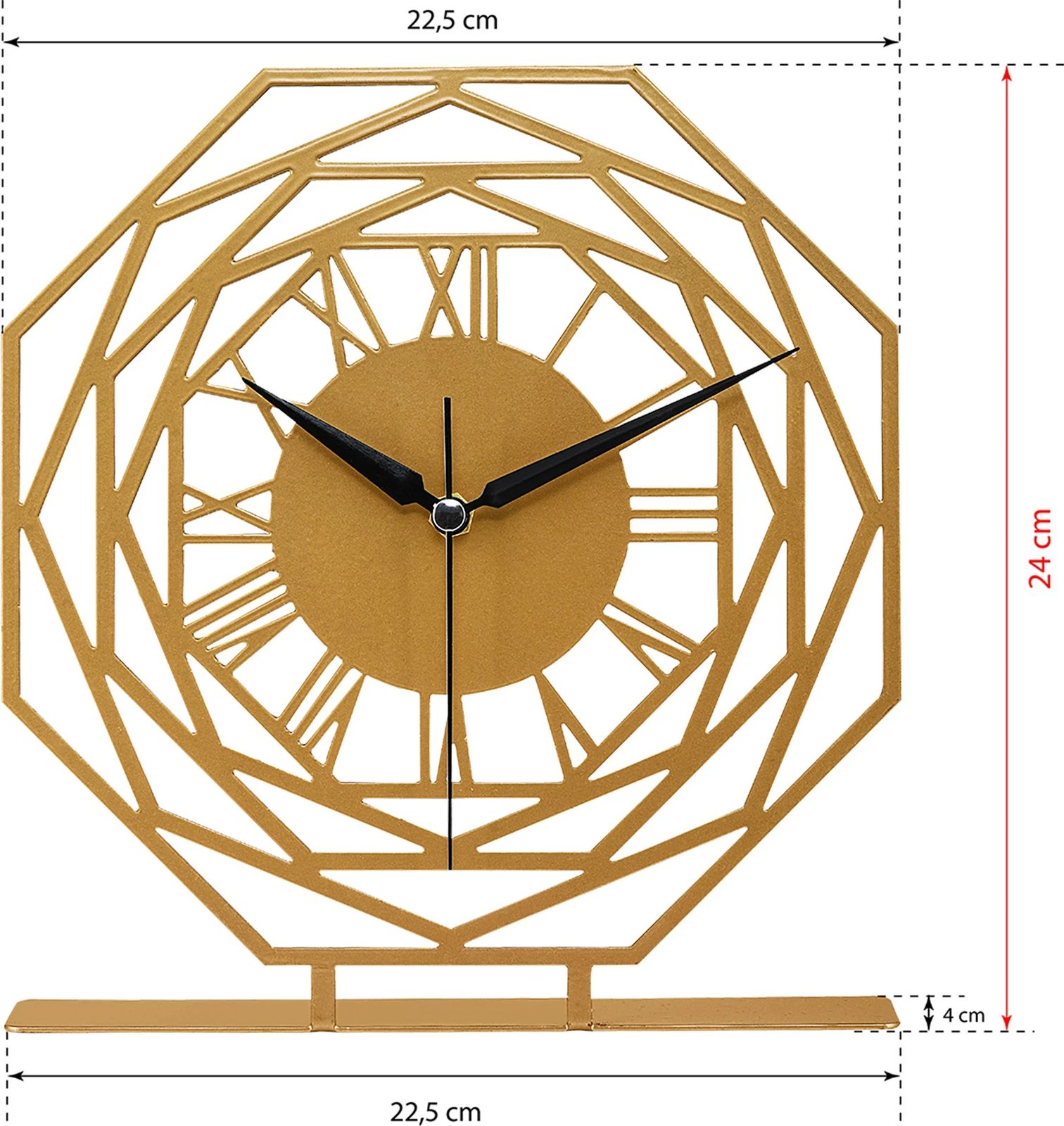 Orë dekorative Aberto Design, Repido, ngjyrë ari