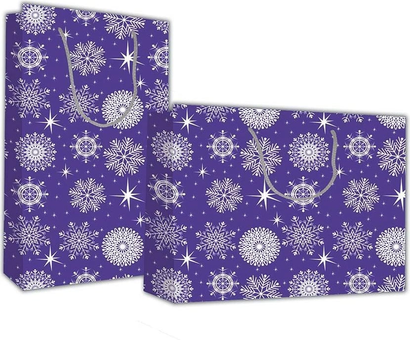 Qese Letre Next me Flokë Bore, 40x46x14cm, Vjollcë