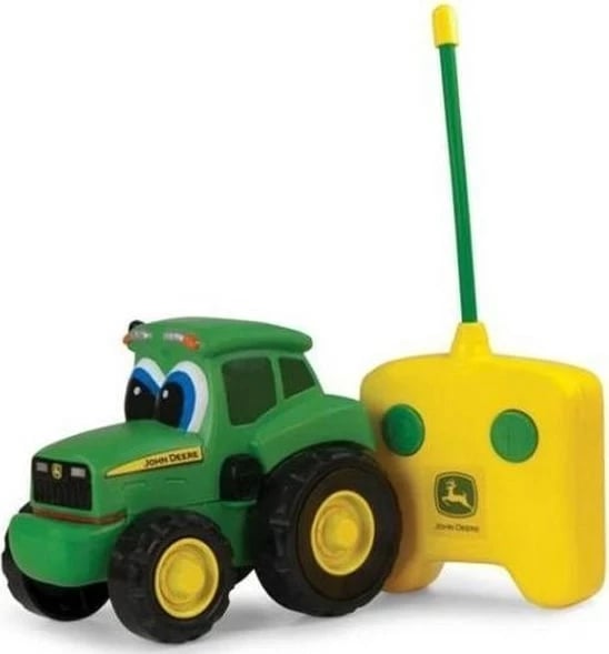 Traktor RC Tomy John Deere Johnny, Elektrik, 1:32, Gjelbër