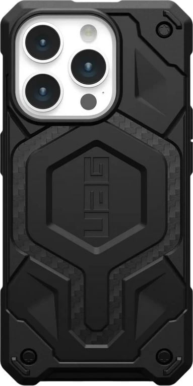 Mbështjellës telefoni Urban Armor Gear 114221114242, për Apple, karbon, 6.1 inç, i zi