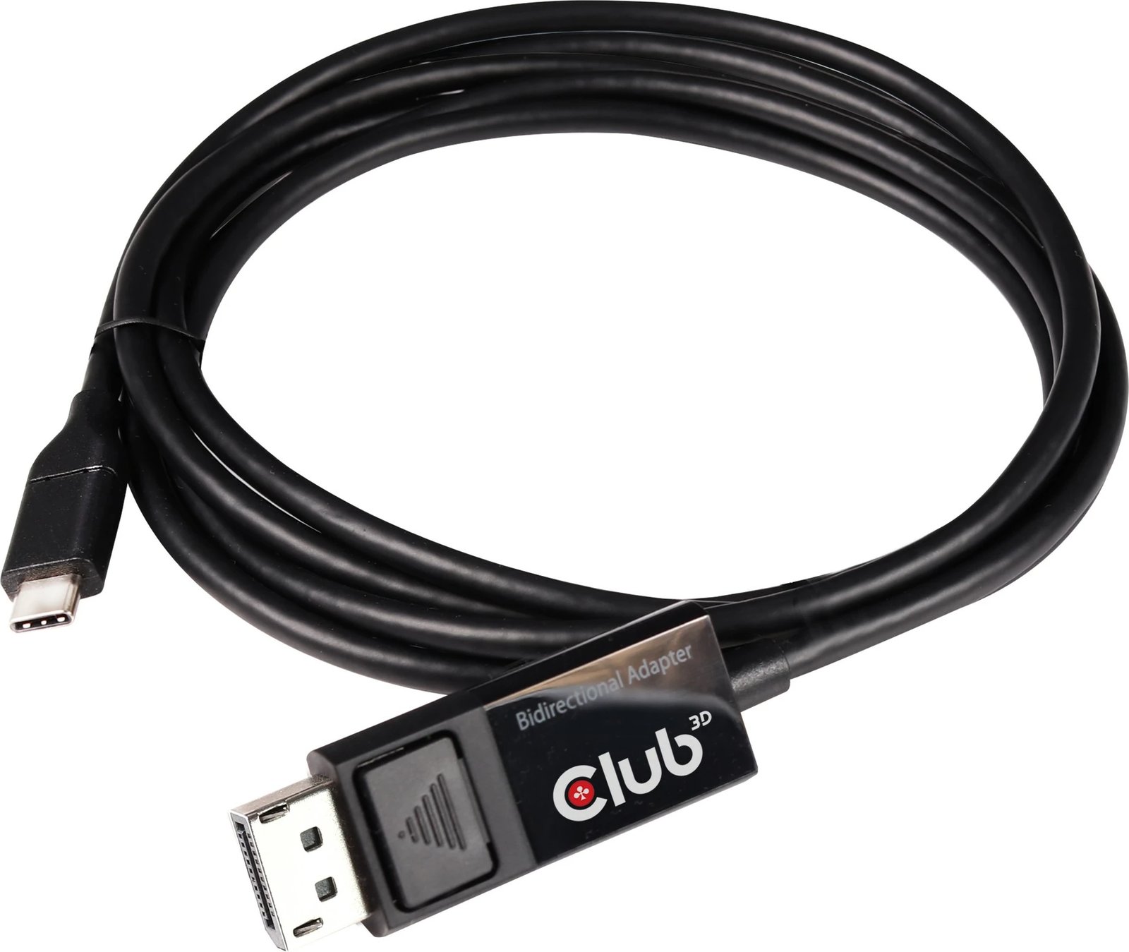 Kabllo USB-C Club3D 1.8m, DisplayPort 1.4, 8K60Hz, e zezë