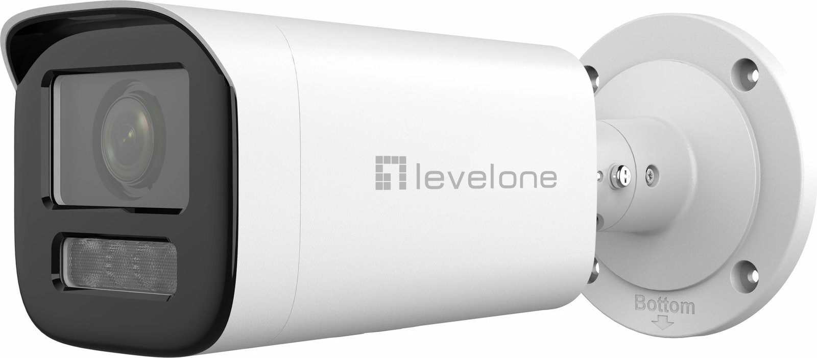 Kamerë IP LevelOne GEMINI Zoom, 2-MP, Zoom, H.265, e bardhë