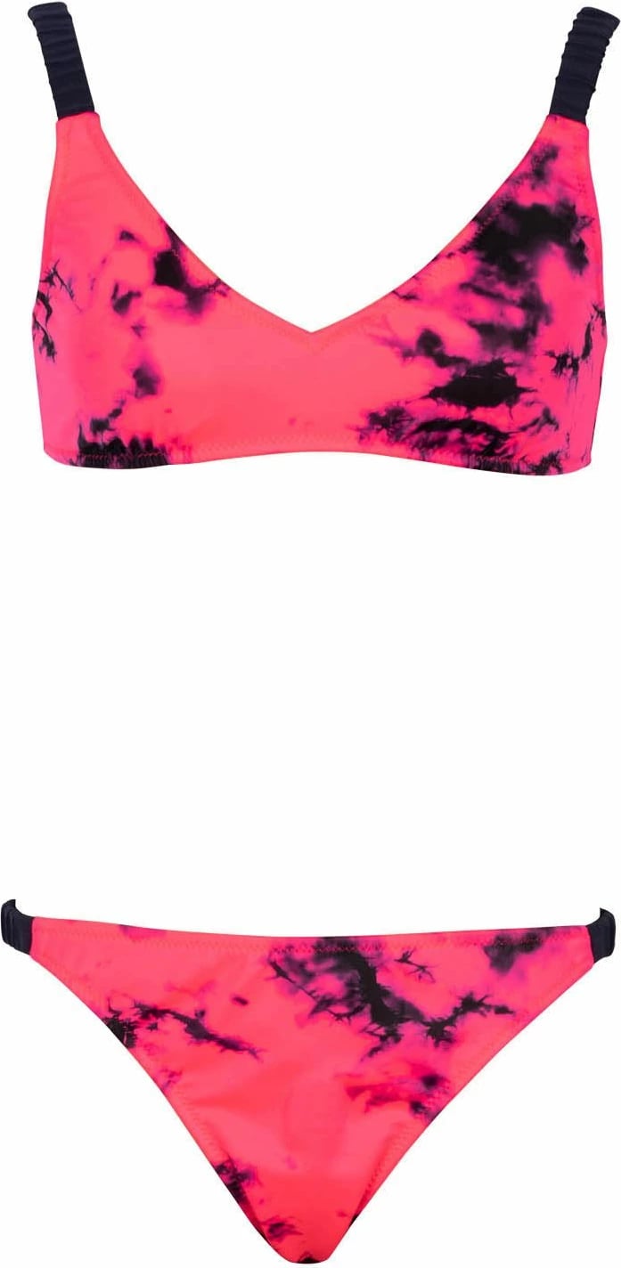 Set bikini dy pjesësh Jumeon, Nesya, ngjyrë korale