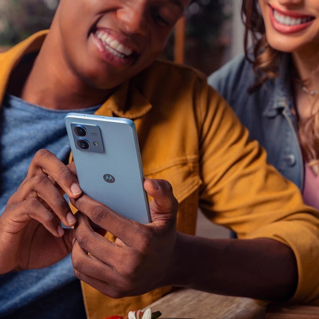 Celular Motorola Moto G84, 16.6 cm (6.55 inç), Dual SIM, Android 13, 5G, USB Type-C, 12 GB RAM, 256 GB, 5000 mAh, Blu