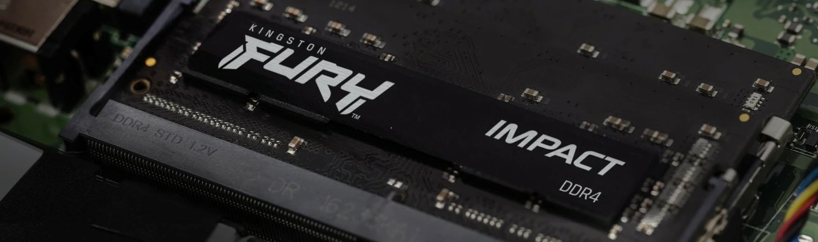 RAM Memorje Kingston FURY Impact DDR4 SODIMM 16GB (2x8GB), 3200MHz, CL20, e zezë