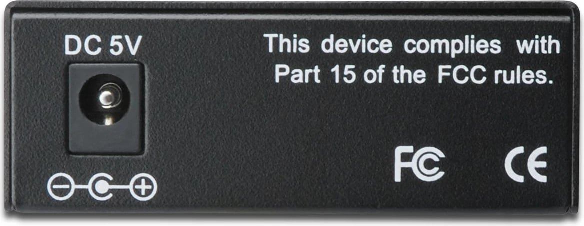 Konvertues rrjeti Digitus, Gigabit, RJ45/SC, 1000 Mbit/s, njëdrejtim, 20km