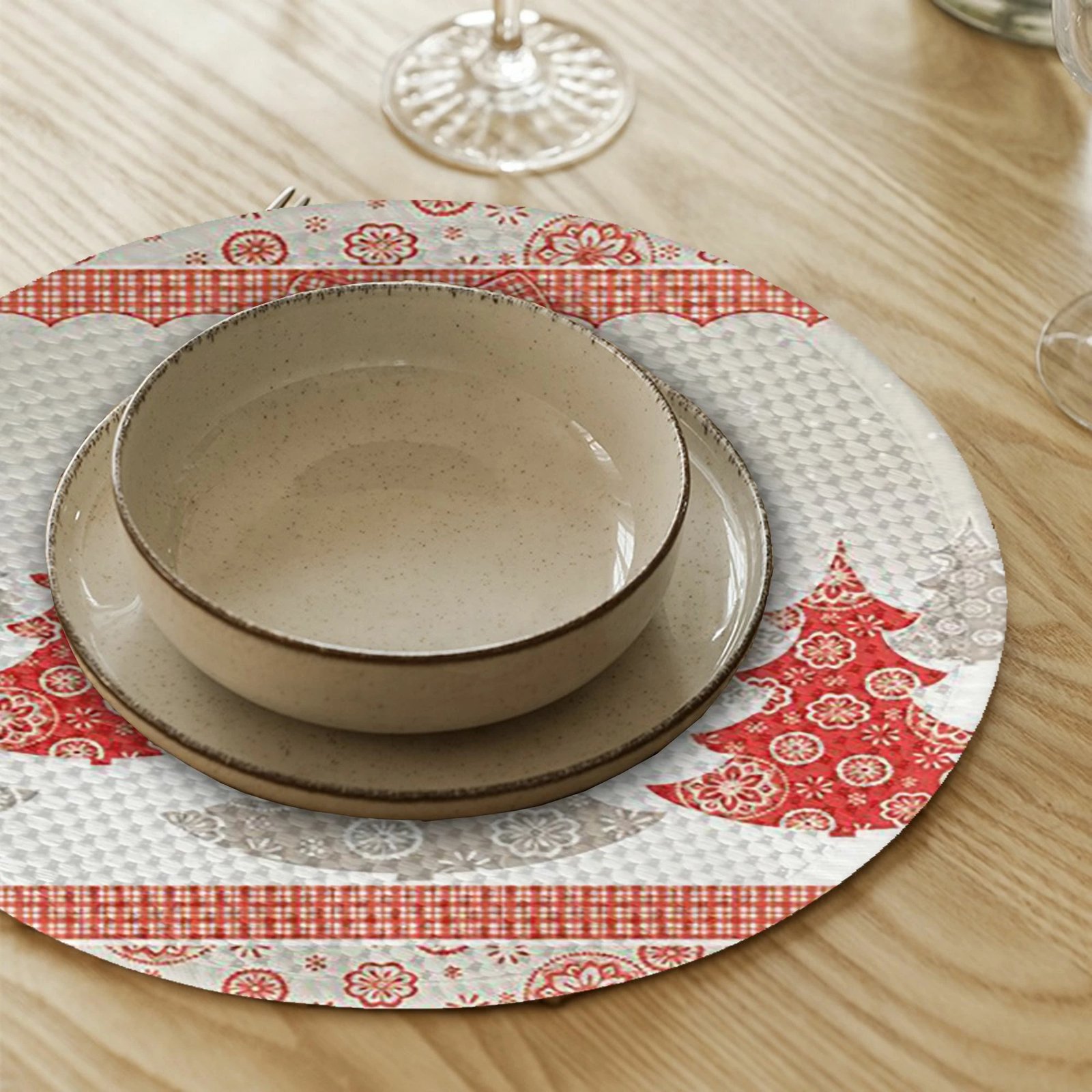 Set nënshtruesish tavoline Hermia Concept, shumëngjyrësh, 4300Supla, 4 copë