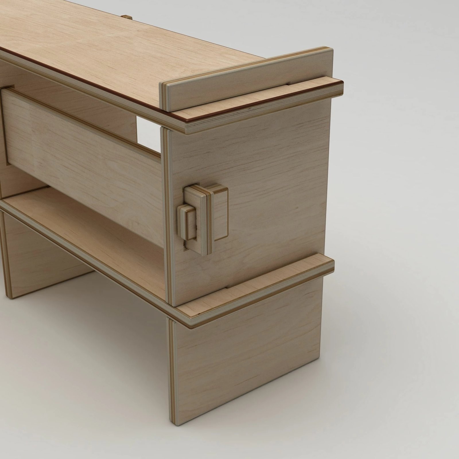 Komodë për TV Skye Decor, ngjyrë druri natyral, Lucis