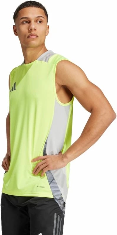 Fanellë pa mëngë për meshkuj adidas, e gjelbër