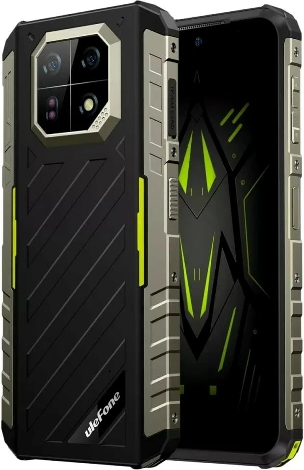 Celular Ulefone Armor 22, 8/128GB, Android, Zi/Gjelbër pa karikues