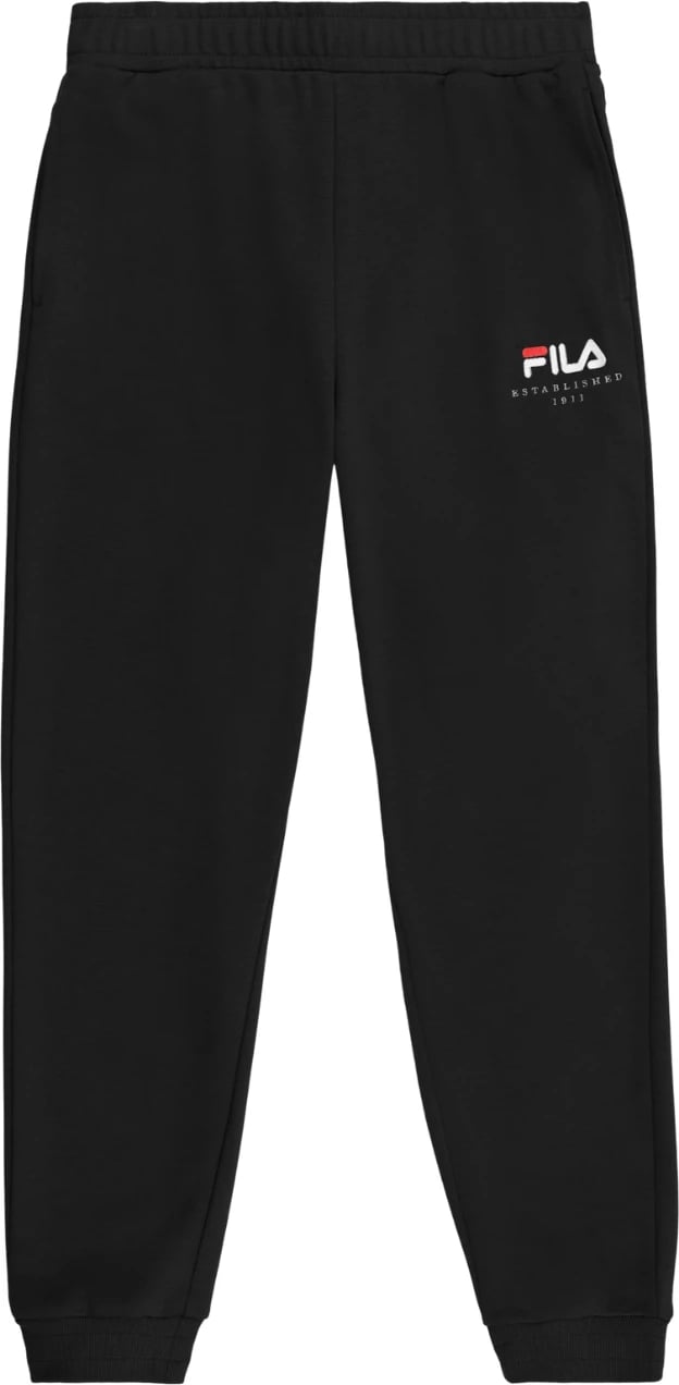 Pantallona sportive unisex Fila, të zeza