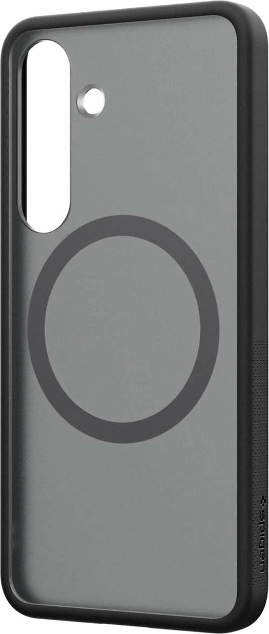 Mbështjellës silikoni Spigen Capella GP-FPS931PGBJW për Samsung Galaxy S25, me MagFit, Zi