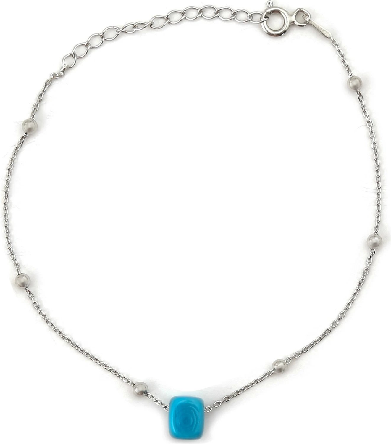 Byzylyk argjendi, ngjyrë argjendi dhe kaltër, Jumeon, 8518-ROD