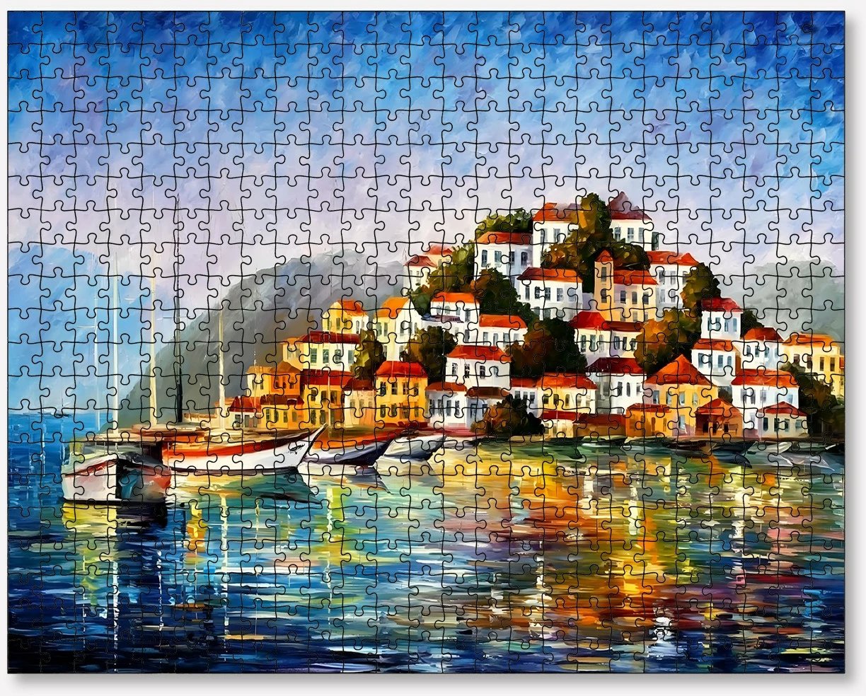 Puzzle 1000 copë, Evila Originals, shumëngjyrësh, PZL_021_1000