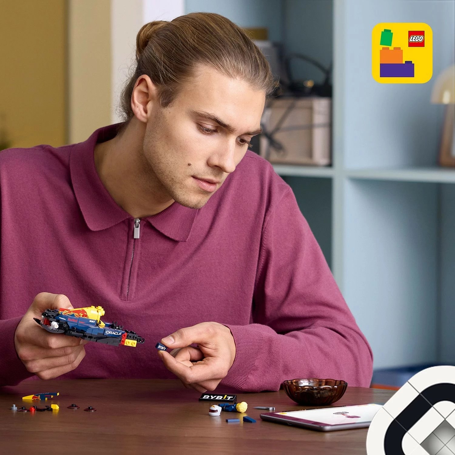 Set ndërtimi LEGO Oracle Red Bull Racing RB20 F1, 251 pjesë, shumëngjyrësh