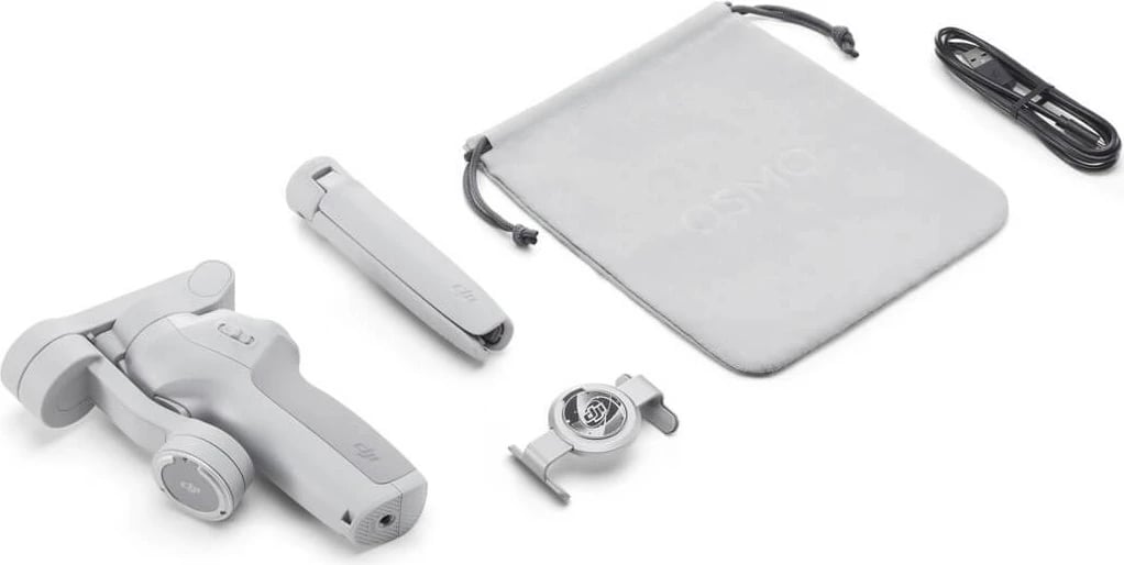 Stabilizator për celular DJI Osmo Mobile SE, 3 bosht, 2600 mAh, Gri
