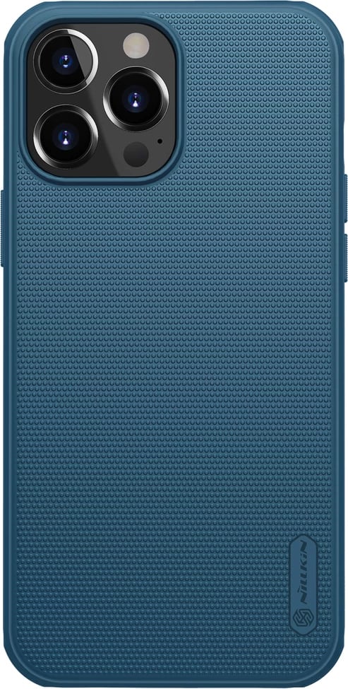 Mbështjellës Nillkin Super Frosted Shield për iPhone 13 Pro, kaltër