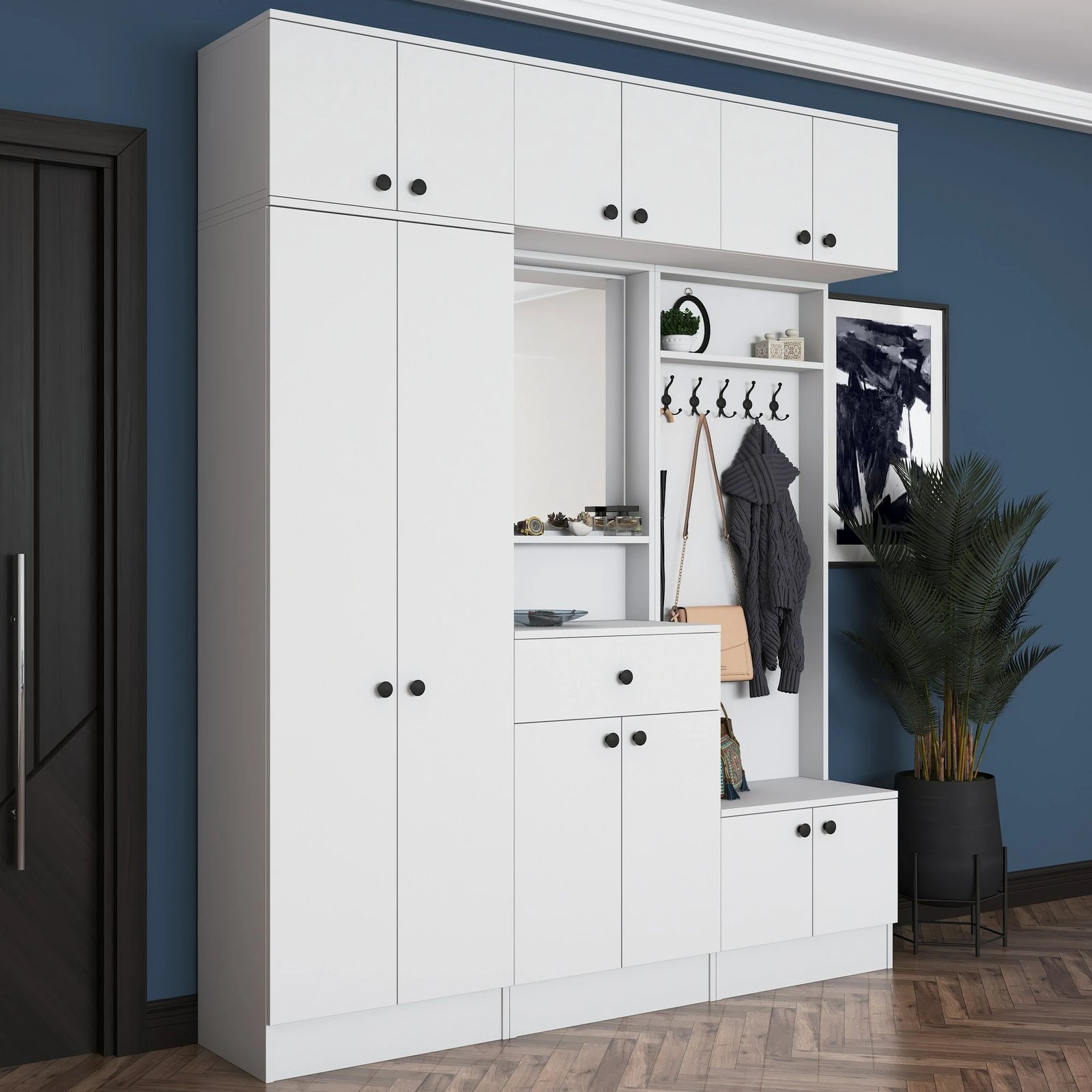 Stendë korridori Hanah Home, EA104 - 2569, e bardhë