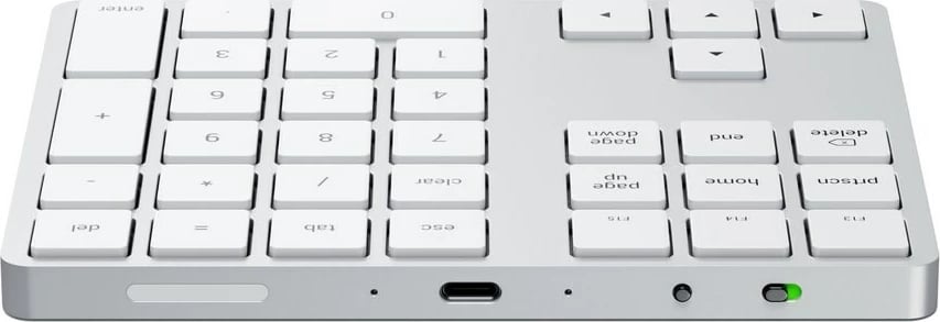 Tastierë numerike Bluetooth Satechi ST-XLABKS, Universal, Argjendtë