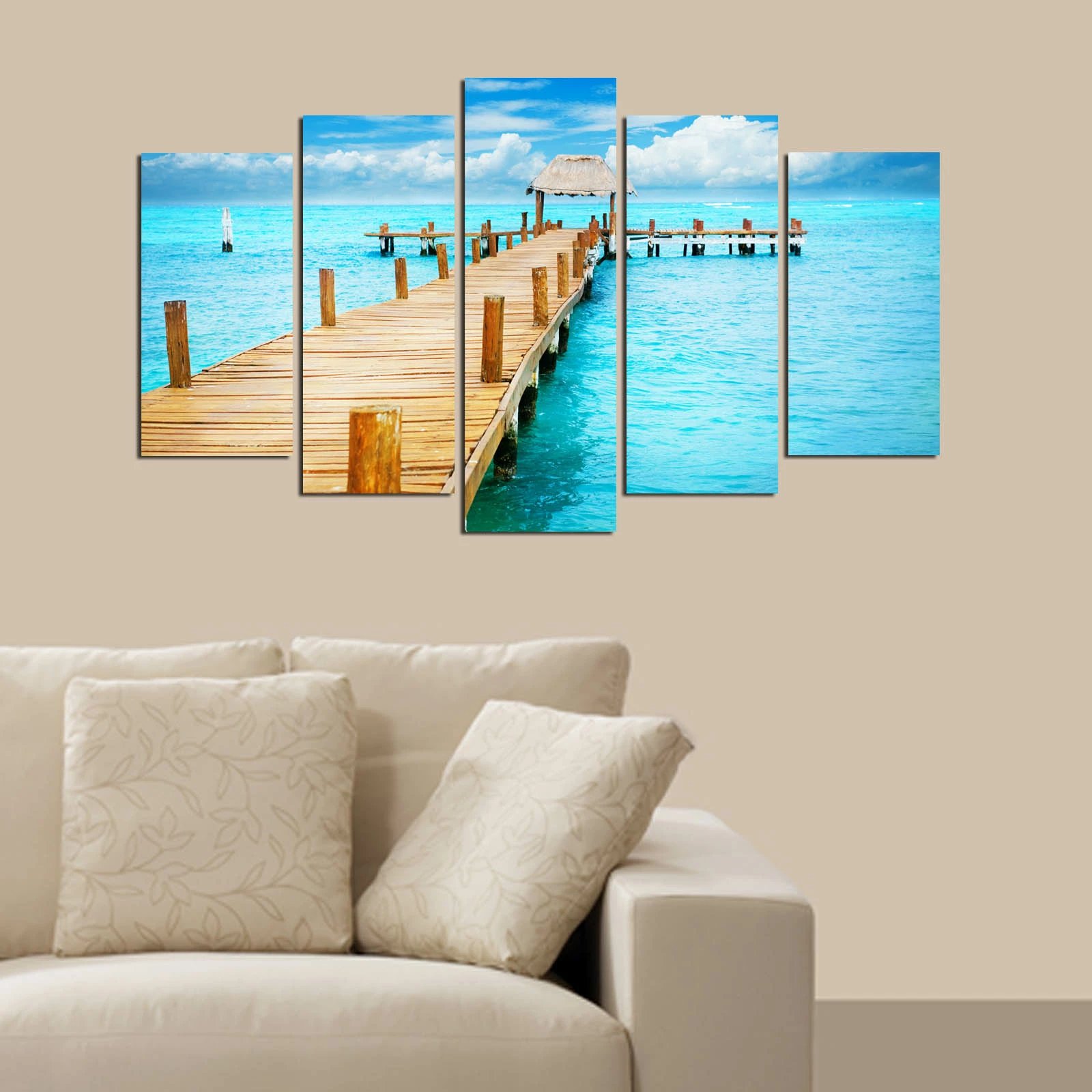 Pikturë dekorative MDF, 5 pjesë, Wallity, 5M-12