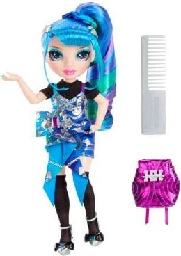Kukull Rainbow High Jr High Special Edition Holly De Vious me çantë shpine dhe krehër