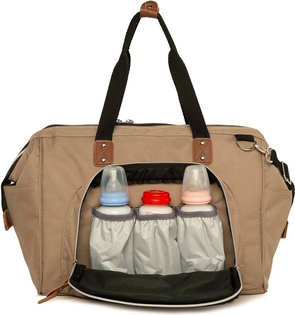 Çantë për pelena, Zoozie Bags, 2154 - 83114, ngjyrë mink