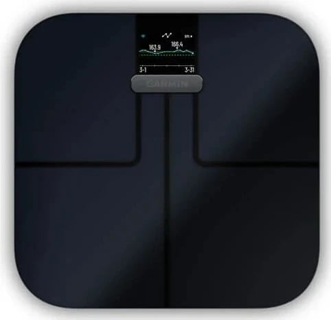 Peshore inteligjente Garmin Index S2, e zezë