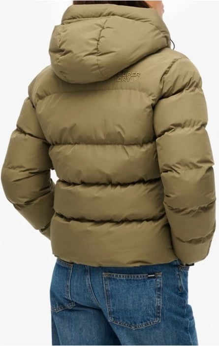 Jakne Superdry femra, e gjelbër