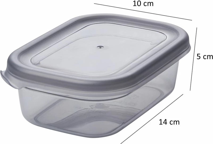 Set kuti për organizim (20 copë), ngjyrë antracit, BNMPEGYAR20-481115