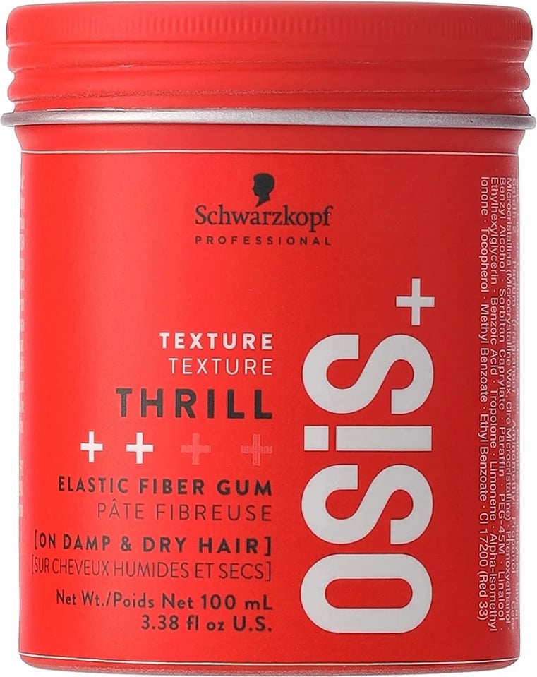 Xhel për flokë Schwarzkopf Professional Osis+ Thrill Elastic Fiber Gel unisex 100ml