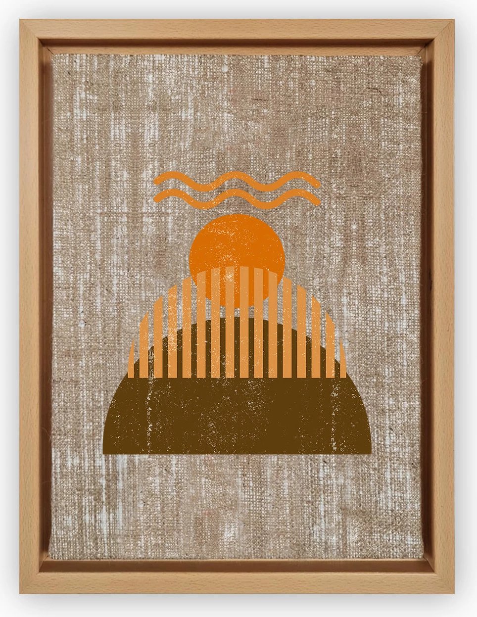 Pikturë dekorative në kanavacë, shumëngjyrëshe, Wallity, LNJ21803389440 - 4666, 46x66cm