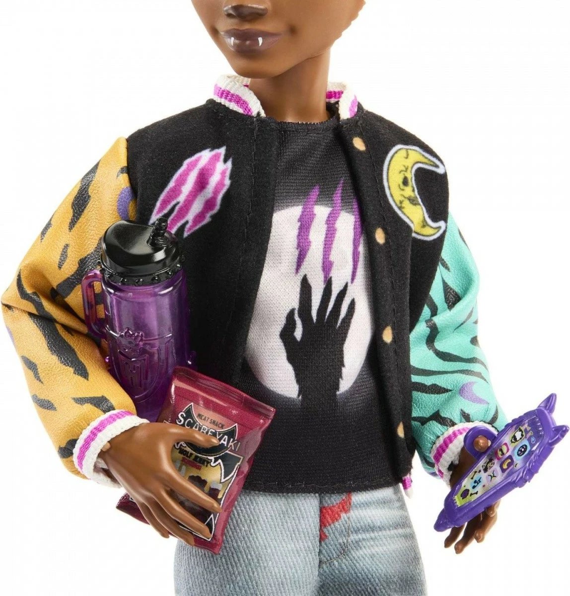 Kukull Monster High Mattel Clawd Wolf HNF65 me aksesorë