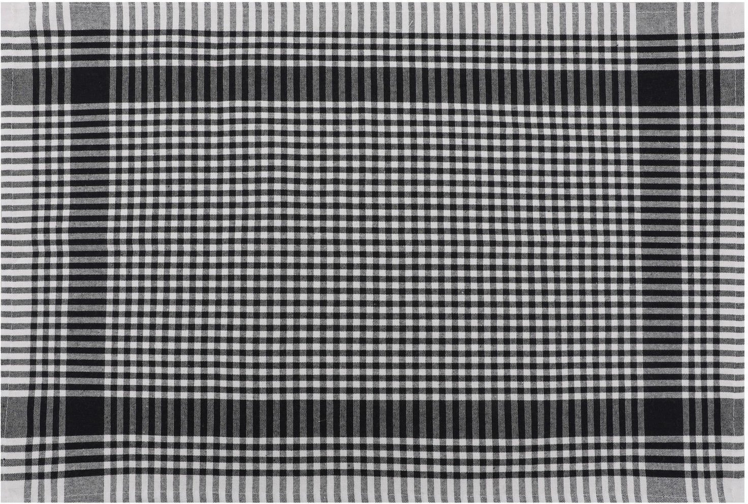 Set peshqirësh për larje (10 copë), Hermia, pötikareli, e zezë