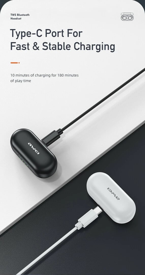 Kufje Me Bluetooth AWEI T13PRO