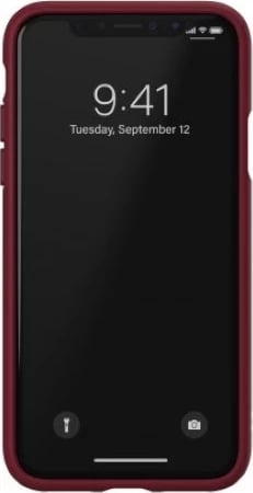 Mbështjellës Adidas OR Molded PU Suede për iPhone X/XS, Burgundy
