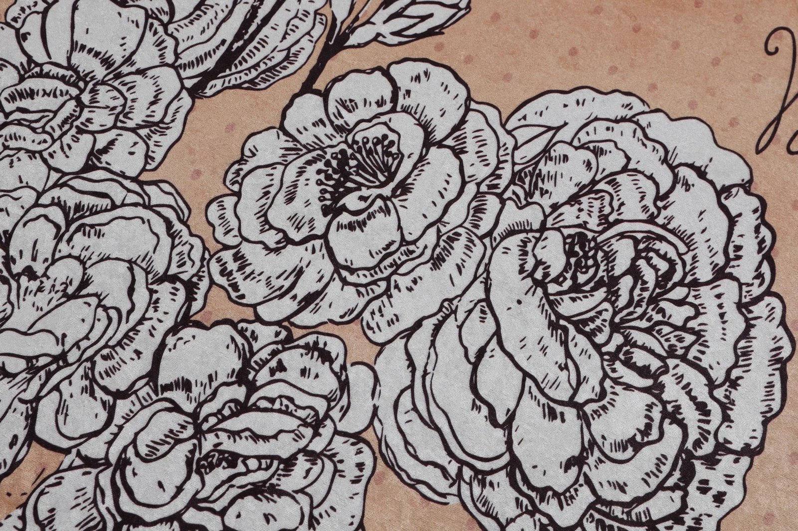 Tapet për banjo Mijölnir, Vintage Roses, 80x100cm