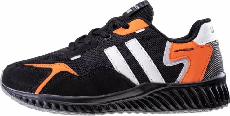 Këpucë për djem Iguana, të zeza dhe portokalli