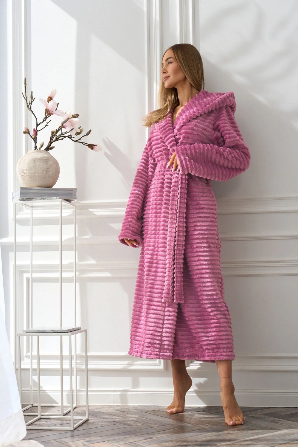 Mantel banjoje femra L&L collection 218042, rozë