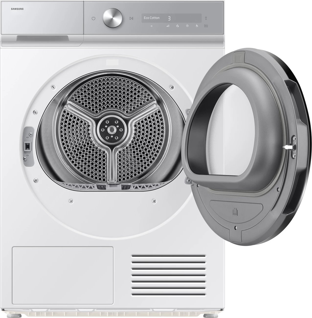 Tharëse rrobash, Samsung DV90DB8845GHU4 BESPOKE, 9 kg, klasë energjie A, pompë nxehtësie, AI Control, e bardhë