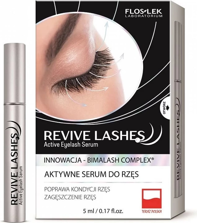 Serum për qerpikë Floslek Revive Lashes Active për femra, 5ml
