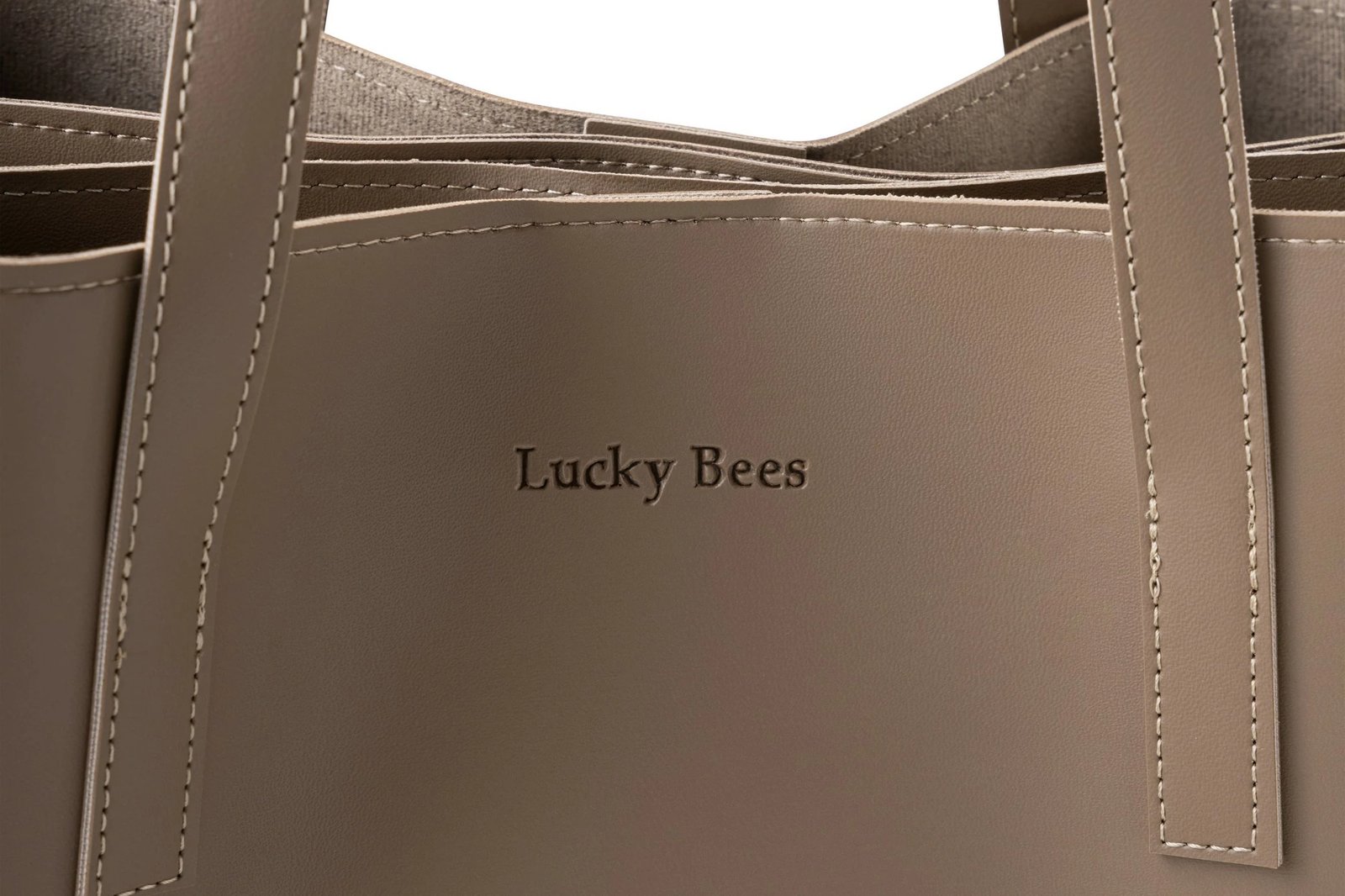 Torbë Tote Lucky Bees, ngjyrë mink e errët, 1257