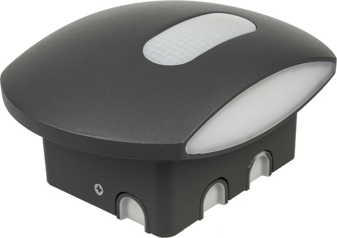 Aplikë muri LED, Maclean MCE366, 20W 1600lm IP65 4000K, gri