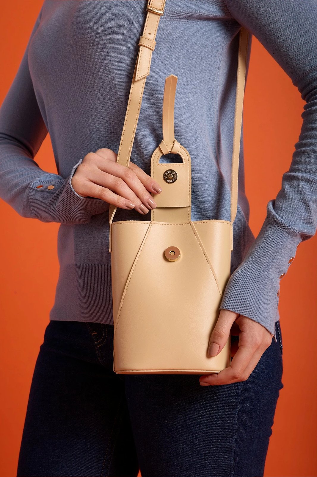 Çantë krahu Zoozie Bags, Baku, bezhë