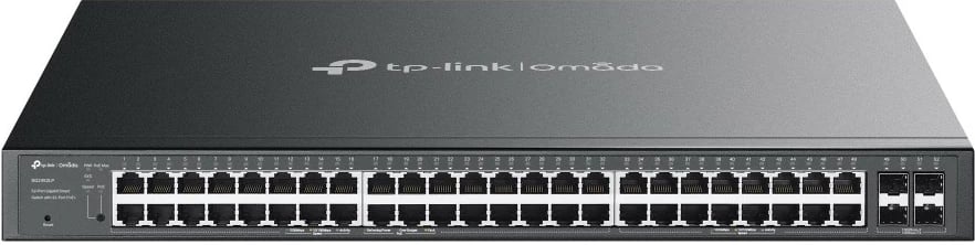 Switch i menaxhuar TP-LINK SG2452LP Omada, 52 porta, 32x PoE+, 4x SFP, rackmount, i zi
