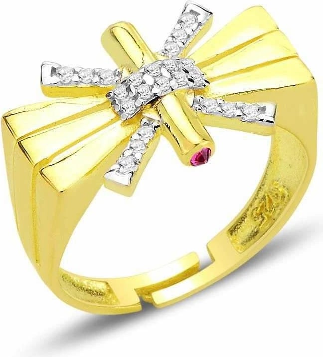 Unazë argjendi Jumeon, ngjyrë ari, SGTL12701