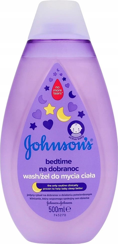 Xhel për dush Johnson & Johnson Bedtime për fëmijë 500ml Xhel për dush Johnson & Johnson Bedtime për fëmijë 500ml
