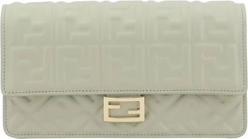 Kuletë zinxhir Fendi, krem